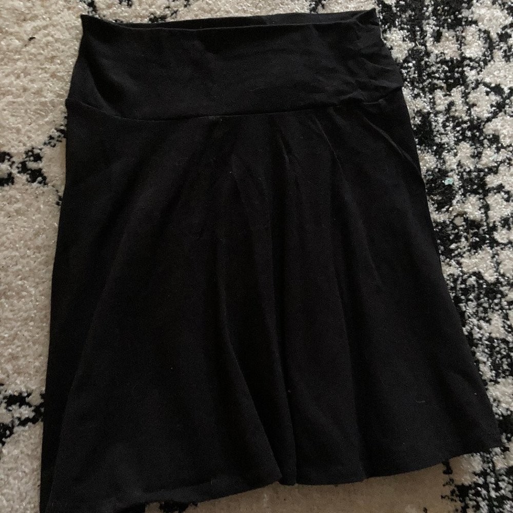 Black Basic Mini Skirt size S